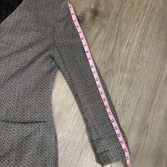 Vtg Jones New York Dress Coat Women’s Size 4 Brown Fleck Tweed Overcoat Made USA - Picture 11 of 12